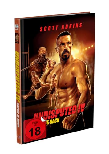UNDISPUTED IV: BOYKA IS BACK 2-Disc Mediabook Cover A limited 999 UNCUT (Blu-ray + DVD) BRUTAL von mediacs
