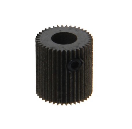 meeboo Extrudergear gehärtet, Ø10,8mm, 38 Zähne, hochwertiges Antriebsrad für Filament Extruder aus gehärtetem Stahl für 3D-Drucker z.B. CR-10 von meeboo