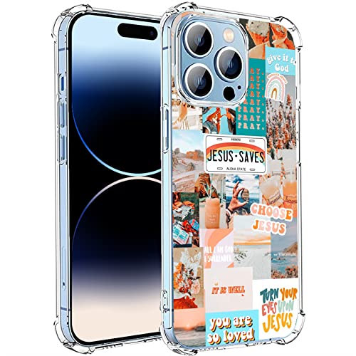 Christliche Zitate iPhone 14 Pro Max Hülle, ästhetische Vintage Bibelversen Jesus Zitate Collage Muster Hülle für Mädchen Frauen Männer, trendige weiche TPU-Hülle für iPhone 14 Pro Max Christliche Zitate iPhone 14 Pro Max Hülle, ästhetische Vintage Bibelversen Jesus Zitate Collage Muster Hülle für Mädchen Frauen Männer, trendige weiche TPU-Hülle für iPhone 14 Pro Max von mehidpur