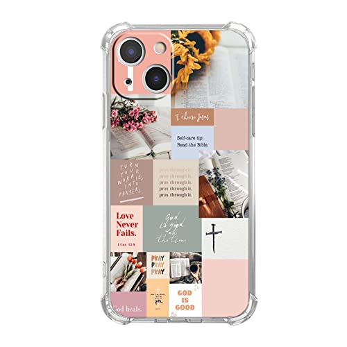 mehidpur Bibelvers Collage Hülle für iPhone 13 Mini, Christliche Positivität Jesus Zitat Hülle für Frauen Männer, Einzigartige Trendige Weiche TPU iPhone 13 Mini Case Cover mehidpur Bibelvers Collage Hülle für iPhone 13 Mini, Christliche Positivität Jesus Zitat Hülle für Frauen Männer, Einzigartige Trendige Weiche TPU iPhone 13 Mini Case Cover von mehidpur