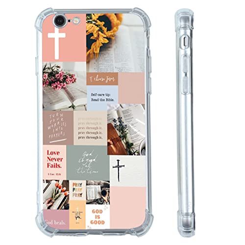 mehidpur Christliche Bibelcollage-Schutzhülle für iPhone 7/8/SE, Jesus, christliche positive und motivierende Zitate, für Teenager, Männer, Frauen, weiche TPU-Schutzhülle, kompatibel mit iPhone 7/8/SE mehidpur Christliche Bibelcollage-Schutzhülle für iPhone 7/8/SE, Jesus, christliche positive und motivierende Zitate, für Teenager, Männer, Frauen, weiche TPU-Schutzhülle, kompatibel mit iPhone 7/8/SE von mehidpur