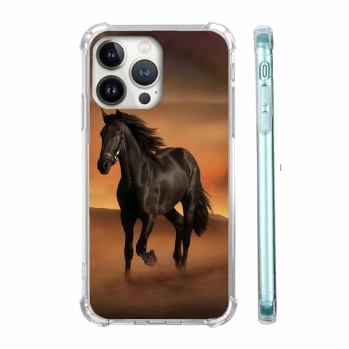 mehidpur Schutzhülle für iPhone 14 Pro, Motiv: Schwarzes Pferd, ästhetisches Kunstdesign, Malerei, für Männer und Frauen, trendige, weiche TPU-Schutzhülle für iPhone 14 Pro mehidpur Schutzhülle für iPhone 14 Pro, Motiv: Schwarzes Pferd, ästhetisches Kunstdesign, Malerei, für Männer und Frauen, trendige, weiche TPU-Schutzhülle für iPhone 14 Pro von mehidpur