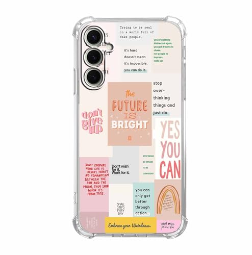 mehidpur Schutzhülle mit inspirierenden Zitaten für Samsung Galaxy S25, selbstmotivierende Wort-Collage, trendige, weiche TPU-Schutzhülle für Galaxy S25 mehidpur Schutzhülle mit inspirierenden Zitaten für Samsung Galaxy S25, selbstmotivierende Wort-Collage, trendige, weiche TPU-Schutzhülle für Galaxy S25 von mehidpur