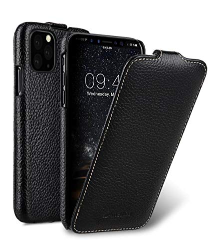 melkco Premium Lederhülle für Apple iPhone 11 Pro (5,8 Zoll), Jacka Typ, Schwarz von melkco