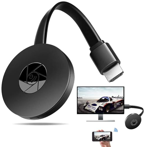 Wireless HDMI Dongle Streaming Miracast HDMI Dongle Seurico TV-Box Wireless Display Adapter Hdmi Cast Dongle für iPhone/iPad/Android/iOS/Windows/Mac/PC/TV/Monitor/Projektor/Miracast/DLNA/Airplay von mellystore