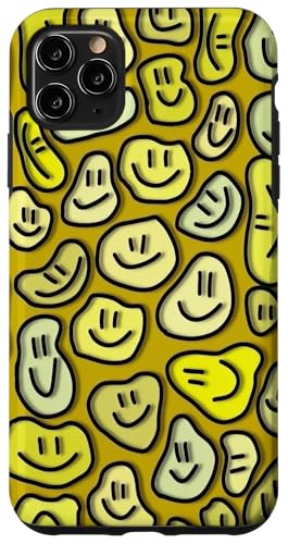 Niedliche ästhetische Trippy Flüssigkeit tropfendes Lächeln Gesicht gelb Hülle für iPhone 11 Pro Max Niedliche ästhetische Trippy Flüssigkeit tropfendes Lächeln Gesicht gelb Hülle für iPhone 11 Pro Max von melting smile face kidcore aesthetic fairycore