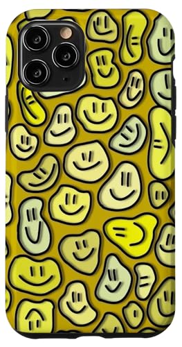 Niedliche ästhetische Trippy Flüssigkeit tropfendes Lächeln Gesicht gelb Hülle für iPhone 11 Pro Niedliche ästhetische Trippy Flüssigkeit tropfendes Lächeln Gesicht gelb Hülle für iPhone 11 Pro von melting smile face kidcore aesthetic fairycore