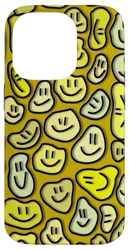Niedliche ästhetische Trippy Flüssigkeit tropfendes Lächeln Gesicht gelb Hülle für iPhone 14 Pro Niedliche ästhetische Trippy Flüssigkeit tropfendes Lächeln Gesicht gelb Hülle für iPhone 14 Pro von melting smile face kidcore aesthetic fairycore