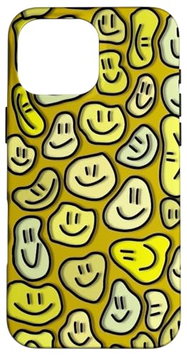 Niedliche ästhetische Trippy Flüssigkeit tropfendes Lächeln Gesicht gelb Hülle für iPhone 16 Pro Max Niedliche ästhetische Trippy Flüssigkeit tropfendes Lächeln Gesicht gelb Hülle für iPhone 16 Pro Max von melting smile face kidcore aesthetic fairycore