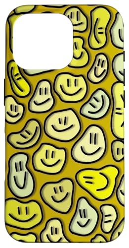 Niedliche ästhetische Trippy Flüssigkeit tropfendes Lächeln Gesicht gelb Hülle für iPhone 16 Pro Niedliche ästhetische Trippy Flüssigkeit tropfendes Lächeln Gesicht gelb Hülle für iPhone 16 Pro von melting smile face kidcore aesthetic fairycore