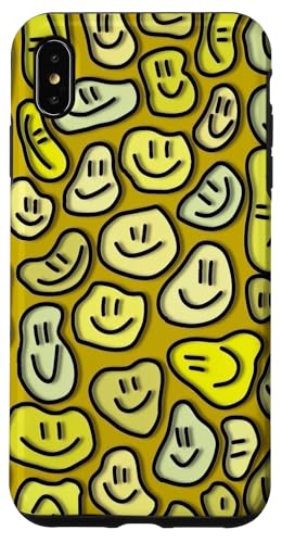Niedliche ästhetische Trippy Flüssigkeit tropfendes Lächeln Gesicht gelb Hülle für iPhone XS Max Niedliche ästhetische Trippy Flüssigkeit tropfendes Lächeln Gesicht gelb Hülle für iPhone XS Max von melting smile face kidcore aesthetic fairycore