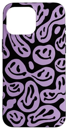 Niedliche ästhetische Trippy Pink Flüssigkeit tropfendes lila Lächeln Gesicht Hülle für iPhone 16 Pro Max Niedliche ästhetische Trippy Pink Flüssigkeit tropfendes lila Lächeln Gesicht Hülle für iPhone 16 Pro Max von melting smile face kidcore aesthetic fairycore