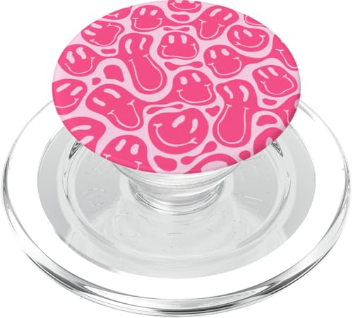 Niedliches, adrettiges ästhetisches Trippy Rosa Flüssigkeit tropfendes PopSockets PopGrip für MagSafe Niedliches, adrettiges ästhetisches Trippy Rosa Flüssigkeit tropfendes PopSockets PopGrip für MagSafe von melting smile face kidcore aesthetic fairycore