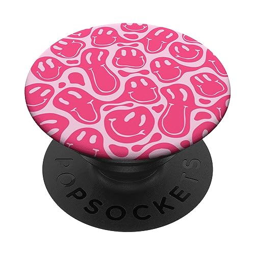 PopSockets Niedliches, adrettiges ästhetisches Trippy Rosa Flüssigkeit tropfendes PopSockets Klebender PopGrip für Smartphones mit harten Plastikgehäusen PopSockets Niedliches, adrettiges ästhetisches Trippy Rosa Flüssigkeit tropfendes PopSockets Klebender PopGrip für Smartphones mit harten Plastikgehäusen von melting smile face kidcore aesthetic fairycore