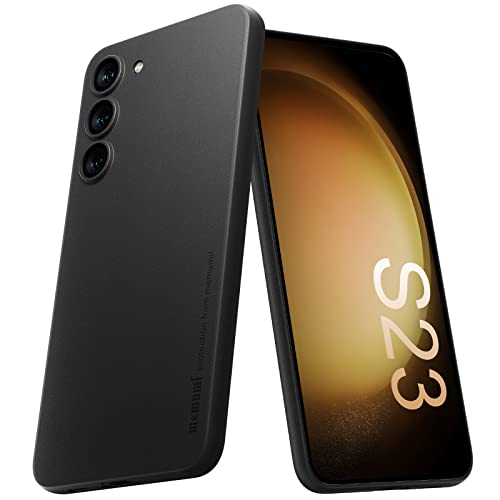 memumi Schlankes Extra Dünn Hardcase für Galaxy S23, Mehrweg 0.3 mm dick, Slim Fit, Anti-Fingerabdruck, FeinMatt Federleicht Schutzhülle für Galaxy S23 -Schwarz memumi Schlankes Extra Dünn Hardcase für Galaxy S23, Mehrweg 0.3 mm dick, Slim Fit, Anti-Fingerabdruck, FeinMatt Federleicht Schutzhülle für Galaxy S23 -Schwarz von memumi