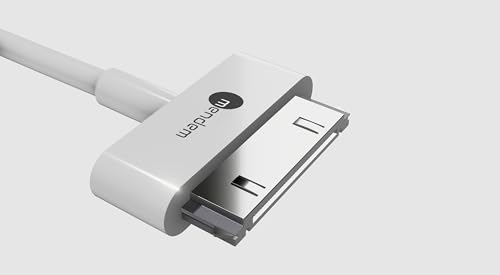 mendem USB Ladekabel 30-Pin Daten- und Synchronisationskabel - Kompatibel mit iPhone 4/4S, iPhone 2G/3G/3GS, iPad 1/2/3, iPod - Robustes USB Kabel für Schnellladen und Datenübertragung von mendem