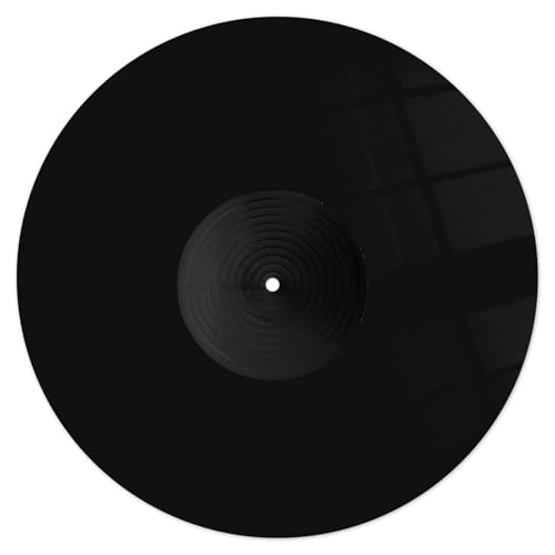 Menesia Acryl-Plattenspieler-Matte – Vinyl-Slipmat für Plattenspieler-Zubehör, schwarze Acryl-Schlupfmatte Vinyl Menesia Acryl-Plattenspieler-Matte – Vinyl-Slipmat für Plattenspieler-Zubehör, schwarze Acryl-Schlupfmatte Vinyl von menesia