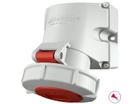 MENNEKES 9382, 5P, 6 h, Weiß, IP67, DE, VDE, CN, CQC, 400 V von mennekes