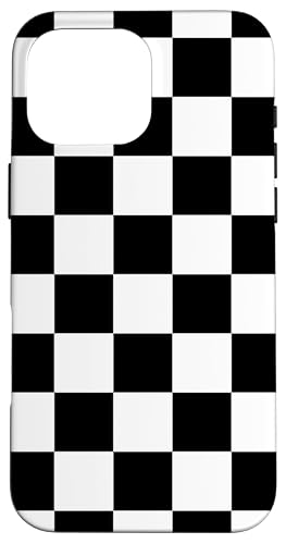 Hülle für iPhone 16 Pro Max Kariert Zweifarbig Weiß Schwarz Muster A Hülle für iPhone 16 Pro Max Kariert Zweifarbig Weiß Schwarz Muster A von merchtotal