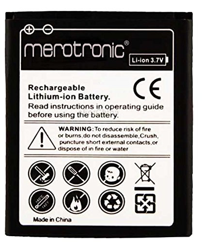 Merotronic® - LG Akku LiIon für LG K2, Prada, P940, Prada 3.0 BL-44JR Batterie 3.7V von meroTronic