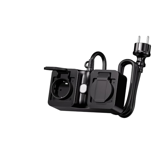 Smart Outdoor Steckdose, Meross WLAN Steckdose, Außensteckdose, wasserdicht IP44, funktioniert mit Alexa und Google, 16 A, 1,5 m Kable Smart Outdoor Steckdose, Meross WLAN Steckdose, Außensteckdose, wasserdicht IP44, funktioniert mit Alexa und Google, 16 A, 1,5 m Kable von meross