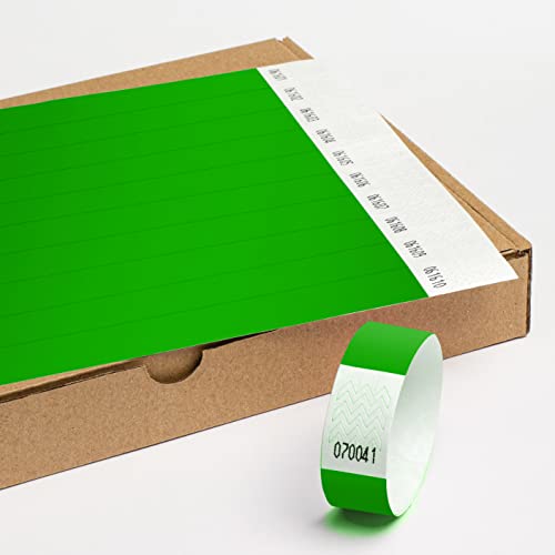 Einlassbänder aus Tyvek ohne Aufdruck 19 x 255 mm - 1000 Stück Party Eintrittsbänder - Selbstklebend und Wasserdicht Festival Armbänder - Club Bänder von messimo