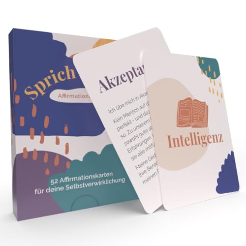 metaFox Affirmationskarten Sprich becoming - 52 Karten mit werte-basierten Affirmationen - Achtsamkeit Karten als Mutmacher Geschenk metaFox Affirmationskarten Sprich becoming - 52 Karten mit werte-basierten Affirmationen - Achtsamkeit Karten als Mutmacher Geschenk von metaFox