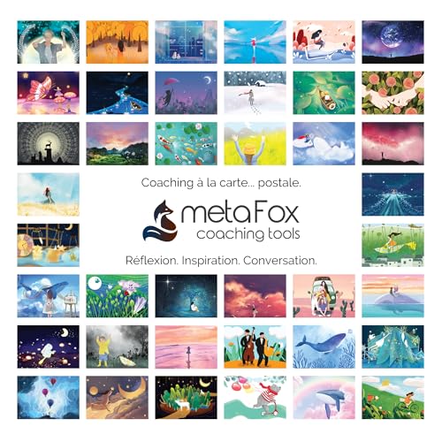 metaFox Dreamland - Pack de cartes postales inspirantes pour le coaching et l'auto-réflexion von metaFox