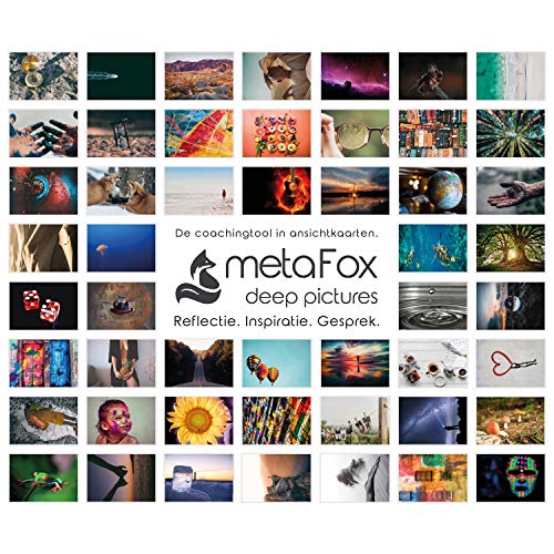 metaFox Originele Motiverende Ansichtkaarten - Pakket van 52 voor Coaching en Therapie metaFox Originele Motiverende Ansichtkaarten - Pakket van 52 voor Coaching en Therapie von metaFox