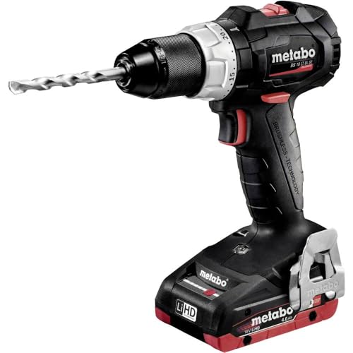 Metabo Bohrschrauber BS 18 LT BL SE, 18 Volt/4 Ah Li-HD, Bürstenloser Motor, Integriertes Arbeitslicht, Li-HD Akku-Technologie Metabo Bohrschrauber BS 18 LT BL SE, 18 Volt/4 Ah Li-HD, Bürstenloser Motor, Integriertes Arbeitslicht, Li-HD Akku-Technologie von metabo