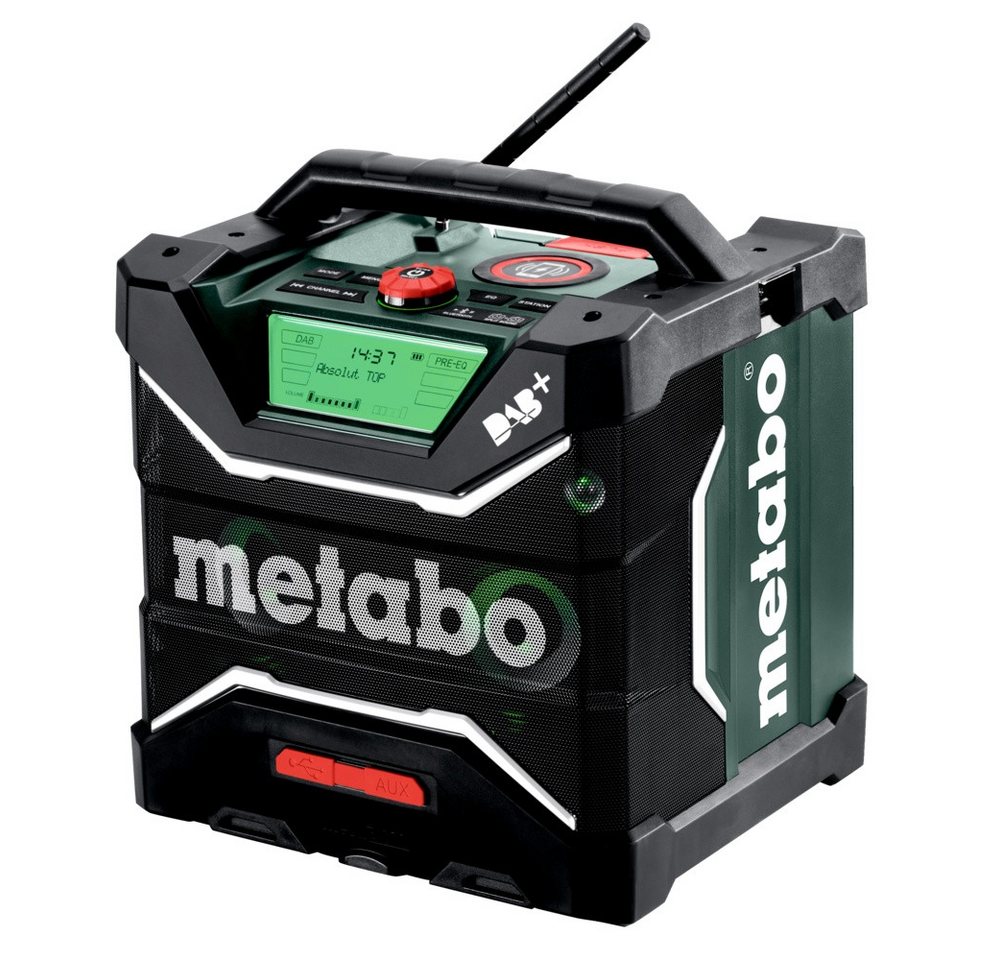 metabo Akku Baustelleradios Metabo RC 12-18 32W BT DAB+ 12 - 18V, ohne Akku, Baustellenradio von metabo