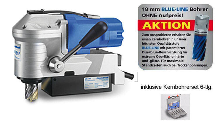 Magnetbohrmaschine MB 351 F Set Magnetbohrmaschine MB 351 F Set von metallkraft