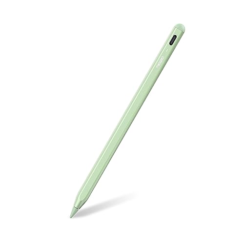 Metapen A8 Grün Stift für Apple iPad, 2X Schnellladung, Neigungssensitivität Stylus Pencil für i-Pad 11-6, i-Pad Air 7-3, i-Pad Pro M4/M3/M2/12.9", Mini 5/6 von metapen