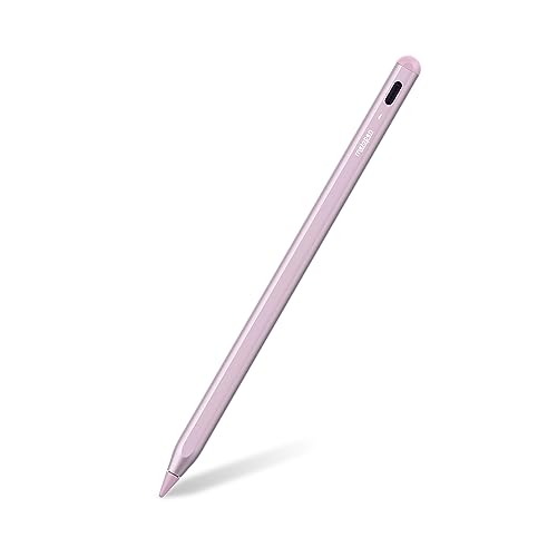 Metapen Rosa Stift für Apple iPad, 2X Schnellladung, Stylus Pencil für i-Pad 11/10/9/8/7/6, i-Pad Air 7/6/5/4/3, i-Pad Pro M4/M3/M2/12.9", Mini 5/6 von metapen