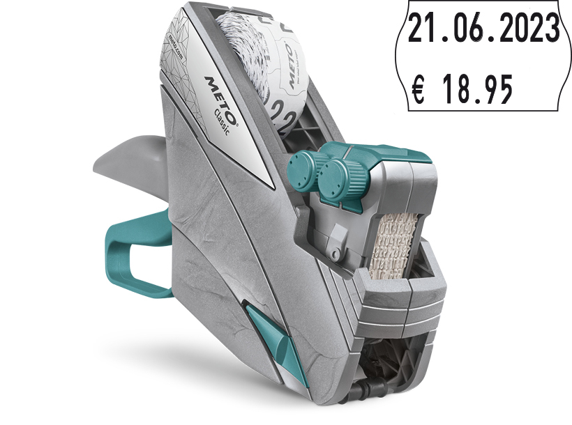 METO Preisauszeichner Classic M 2026, 2-zeilig, 20-stellig METO Preisauszeichner Classic M 2026, 2-zeilig, 20-stellig von meto
