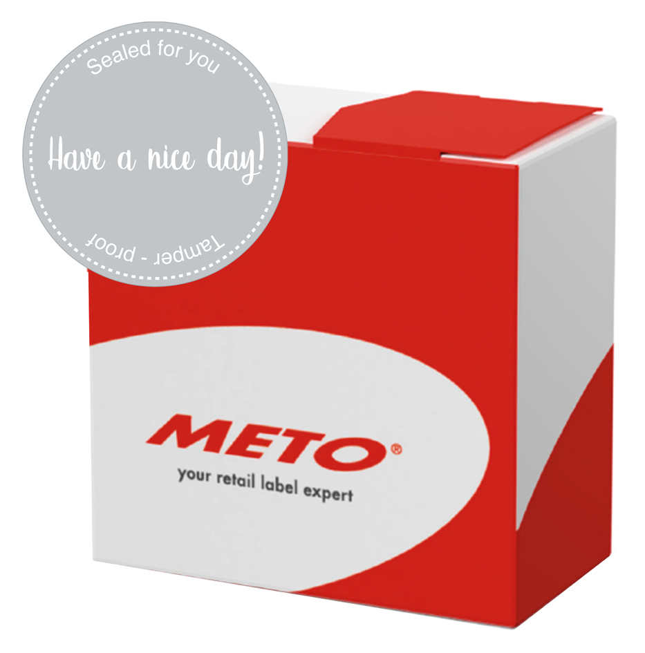 METO Siegeletiketten , Have a nice day! - Sealed for you, von meto