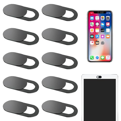 10 Stück Webcam Abdeckung, Kameraabdeckungen Webcam Cover, Schieber für Datenschutz, Kompatibel mit Laptop Tablet Smartphone Einfache Anwendung, Robust & Sicher Schutz für Ihre Privatsphäre (Schwarz) 10 Stück Webcam Abdeckung, Kameraabdeckungen Webcam Cover, Schieber für Datenschutz, Kompatibel mit Laptop Tablet Smartphone Einfache Anwendung, Robust & Sicher Schutz für Ihre Privatsphäre (Schwarz) von meukcez