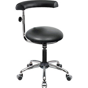 mey chair Arbeitshocker A20-53-TR-Comfort-KL 09700 schwarz Kunstleder von mey chair