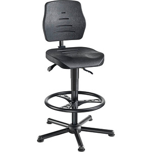 mey chair XXL Arbeitsdrehstuhl W15-25-H-PU-FR7 schwarz Kunstleder von mey chair
