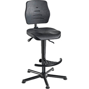 mey chair XXL Arbeitsdrehstuhl W15-25-H-PU-FS3 schwarz Kunstleder von mey chair