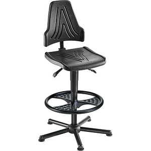 mey chair XXL Arbeitsdrehstuhl W19-25-H-PU-FR3 schwarz von mey chair