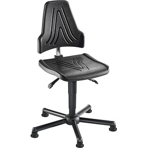 mey chair XXL Arbeitsdrehstuhl W19-25-TG-PU ESD schwarz Kunstleder von mey chair