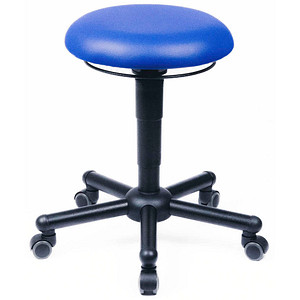 mey chair XXL Hocker A19-TR-KL 10023 blau Kunstleder von mey chair