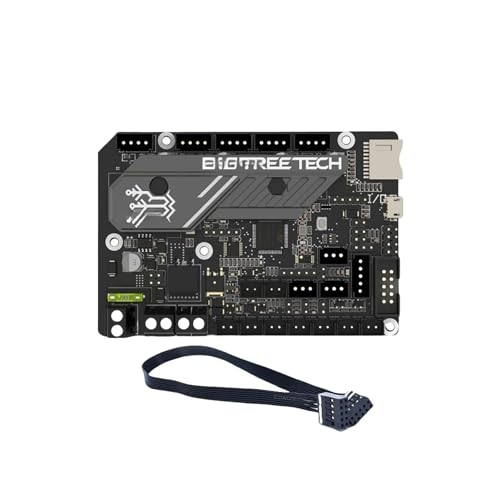 Mi-ni E3 V3.0 3D-Drucker-Motherboard mit TMC2209 UART | Leiser Treiber | Kompatibel mit Creality Ender 3/5 Pro, CR-10 | Upgrade-Mainboard for verbesserte Druckleistung(With Cable) von mhddhd