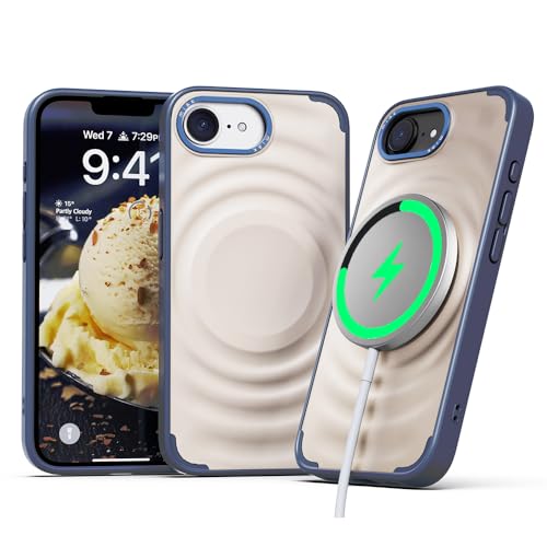 miak Magnetische Schutzhülle für iPhone 16e (6,1 Zoll), Scoop [leicht, schützend] – Salted Vanilla von miak