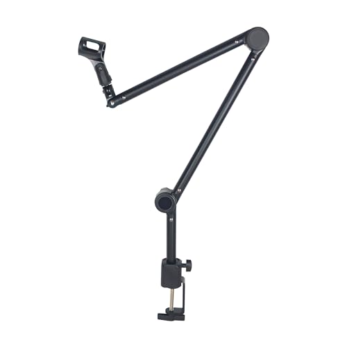 Micfuns ST1 Mikrofonständer Armhalterung Boom Desk Arm Mikrofonhalter, mit Mikrofon-Upgrade-Clip, Geeignet für 2 kg Mikrofon Micfuns ST1 Mikrofonständer Armhalterung Boom Desk Arm Mikrofonhalter, mit Mikrofon-Upgrade-Clip, Geeignet für 2 kg Mikrofon von micfuns