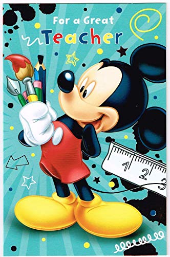 Mickey Maus für einen großen Lehrer Karte von mickey mouse