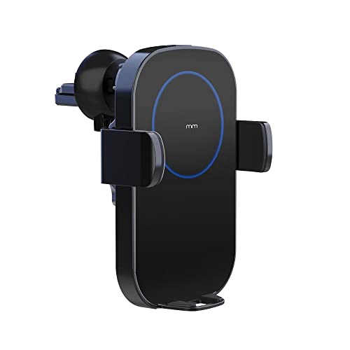 Mikamax - mm – Wireless Phone Charger – 15 W Schnelles Drahtloses Handy-Ladegerät – Handyhalterung Mit Ladefunktion – Handyhalter – Ladegerät – Telefon Zubehör – Kabelloses Ladegerät – Geschenk von mikamax