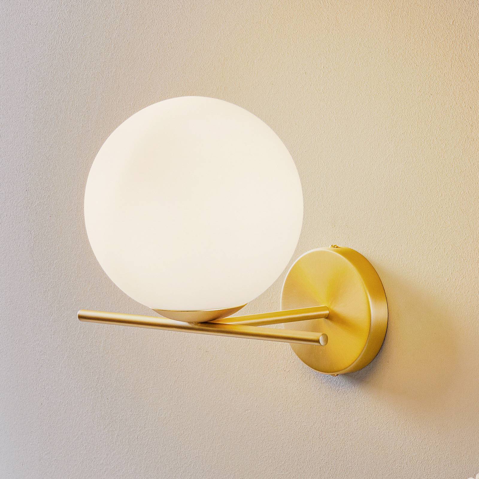 Wandleuchte Jugen, gold, einflammig Wandleuchte Jugen, gold, einflammig von miloox by Sforzin
