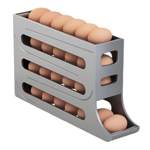 Eier Aufbewahrung Kühlschrank, Kühlschrank Organizer, Eierspender Kühlschrank, 1/2/3/4-stufiger Eierhalter Für Den Kühlschrank, Platzsparender Eierspender-Halter, Eieraufbewahrungsbehälter Eier Aufbewahrung Kühlschrank, Kühlschrank Organizer, Eierspender Kühlschrank, 1/2/3/4-stufiger Eierhalter Für Den Kühlschrank, Platzsparender Eierspender-Halter, Eieraufbewahrungsbehälter von mimika